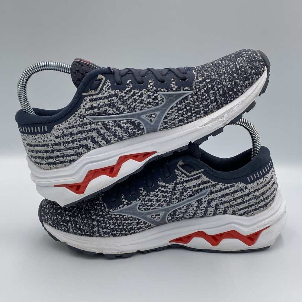 Mizuno Wave Inspire 17 Navy White Red Enerzy Running Shoes Women's 8 J1GD211359 - Picture 6 of 8